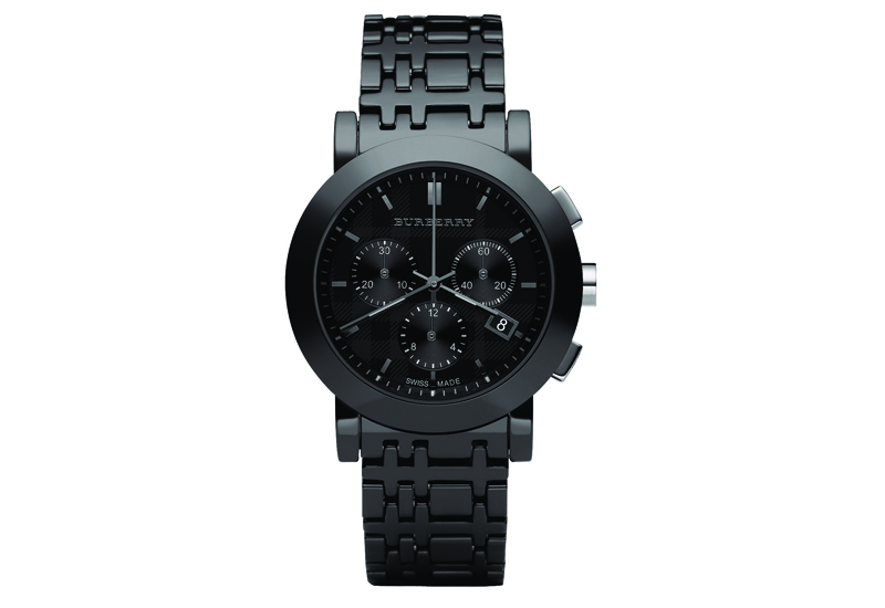 Burberry black watch on sale